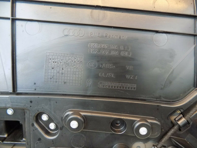AUDI A4 B8 2009-2015 SALOON REAR LEFT TRUNK BOOT COMPARTMENT PANEL 8K5863887A