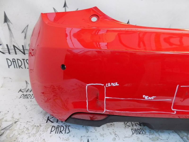 AUDI A1 8X 2011-2014 SPORTBACK RED REAR BUMPER GENUINE PDC 8X0807421 A