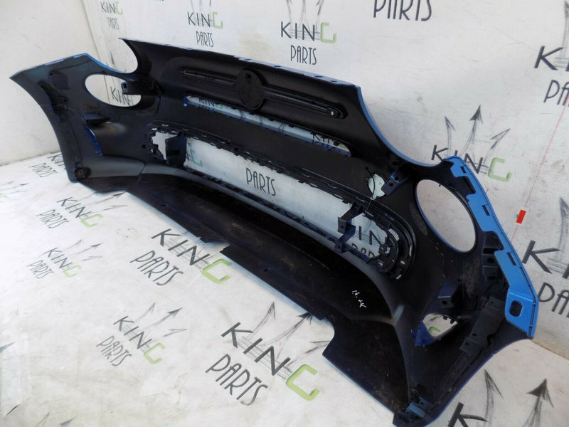 FIAT 500 S SPORT 2016-ON FACELIFT FRONT BUMPER IN BLUE + BADGE 735619571