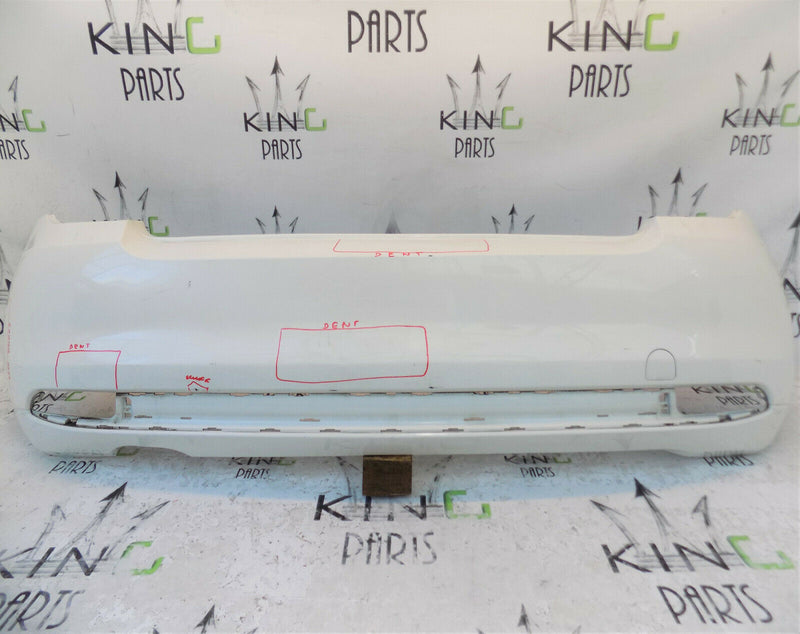 FIAT 500 C391 FACELIFT 2016-2018 WHITE REAR BUMPER GENUINE 735619778