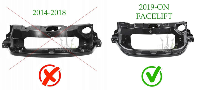 IVECO DAILY FACELIFT 2019-ON 2.3 3.0 TD GENUINE FRONT RADIATOR SLAM PANEL *NEW