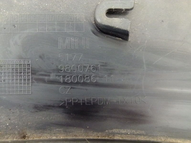 MINI COUNTRYMAN R60 LCI 2014-16 FRONT LEFT WHEEL ARCH TRIM GENUINE 9800761