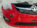 VAUXHALL VIVA (OPEL KARL) 2014-2019 RED FRONT BUMPER GENUINE 94514484