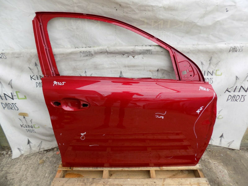 PEUGEOT 308 SW MK2 2013-2021 FRONT RIGHT DOOR PANEL RED