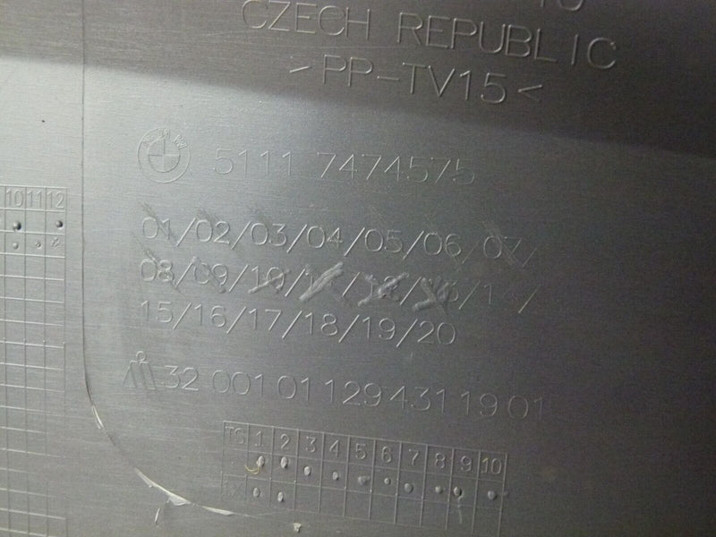 BMW 2 SERIES F44 SPORT GRAN COUPE 2020-ON FRONT BUMPER GENUINE 7474575