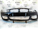 BMW 4 SERIES M SPORT F32 F33 F36 2013-2016 GENUINE BLACK FRONT BUMPER PDC
