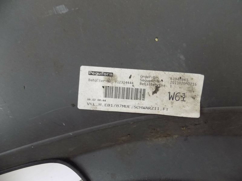 BMW 1 SERIES E81 E87 5DR 2007-2011 FACELIFT REAR BUMPER GENUINE 7166612 (B1131)