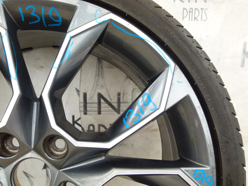 SKODA OCTAVIA WHEEL ALLOY RIM & TIRE 7.5JX19H2ET51 5E0601025AH GENUINE