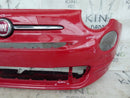 FIAT 500 POP FACELIFT 2015-22 GENUINE FRONT BUMPER & BADGE LOGO 735619476