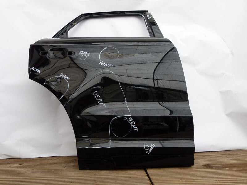 AUDI Q3 8U 2011-2018 REAR DOOR PANEL RIGHT DRIVER SIDE IN BLACK