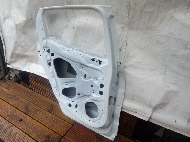 RENAUKT CLIO MK5 BF 2019-22 REAR DOOR PANEL LEFT PASSENGER SIDE in WHITE