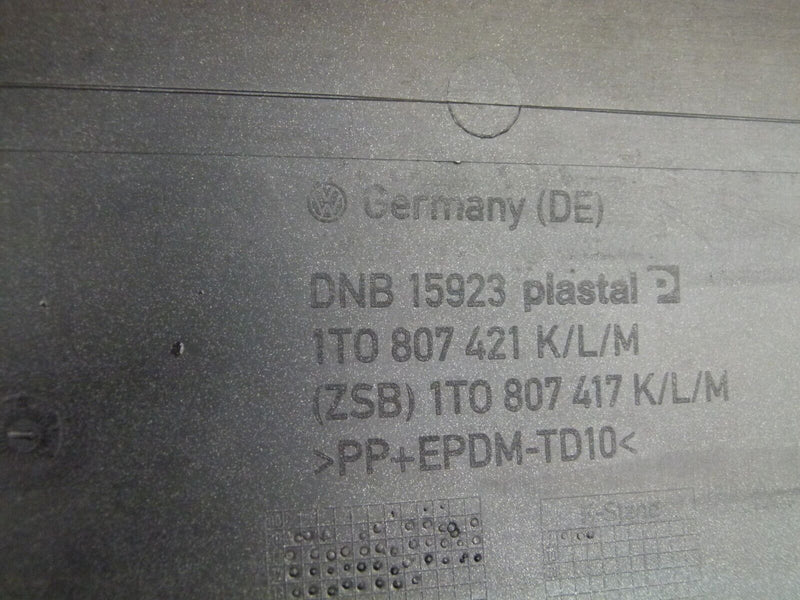 VOLKSWAGEN VW TOURAN LCI 2010-2015 REAR BUMPER PDC GENUINE 1T0807421