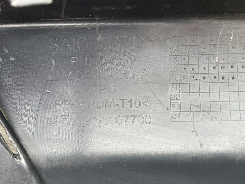 MG ZS LIMITED EDITION 2018-19 FRONT BUMPER MOULDING GENUINE P10409305
