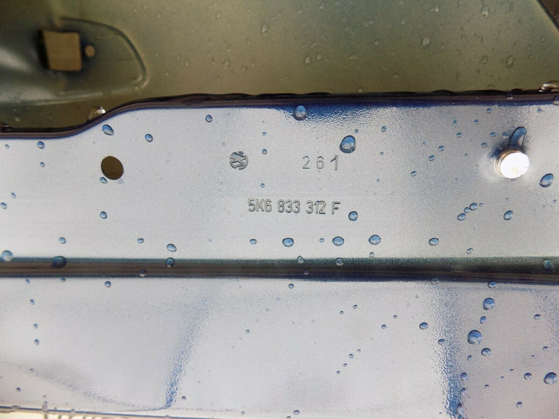 VW GOLF 6 VI 5K DOOR REAR RIGHT 5 DOORS NAVY BLUE GENUINE 5K6833312F