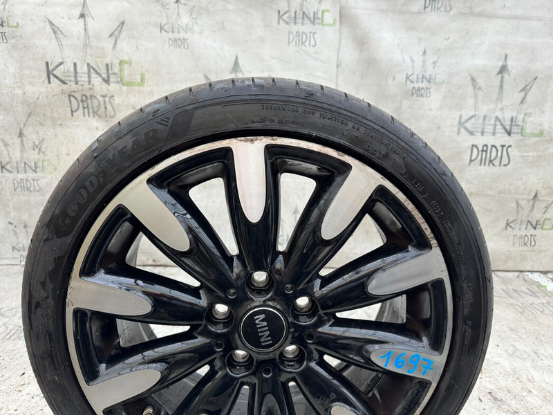 MINI COOPER F56 F56 F57 ALLOY WHEEL RIM 7Jx17H2 ET54 & TYRE 205x45 6855111