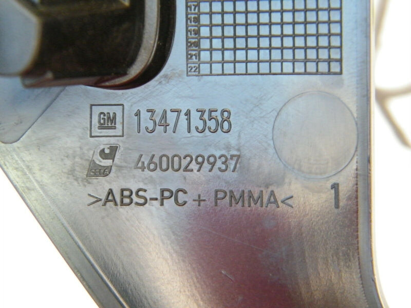 VAUXHALL CORSA E 2014-ON FRONT PIANO BLACK RADIO SURROUND TRIM SWITCH 13471358