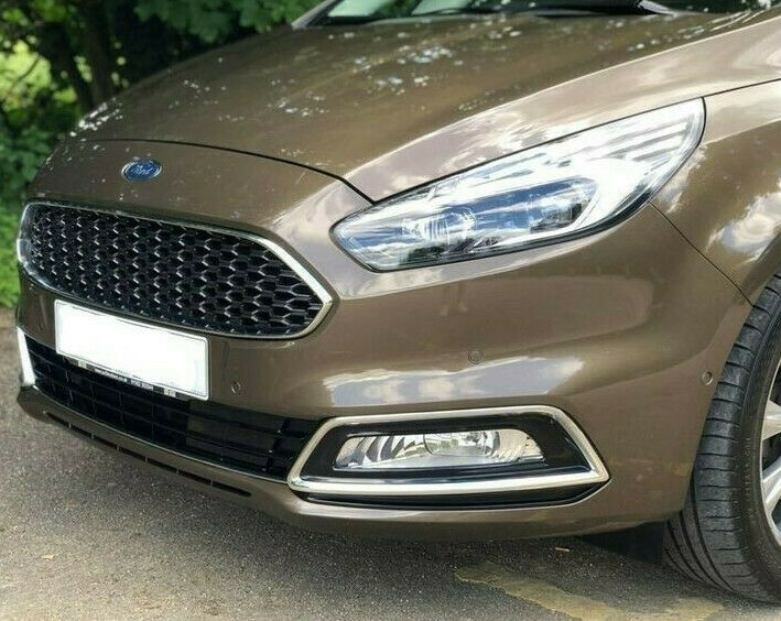 FORD S-MAX VIGNALE 2016-ON LEFT FOG LIGHT SURROUND TRIM CHROME GM2B-15A299VDW