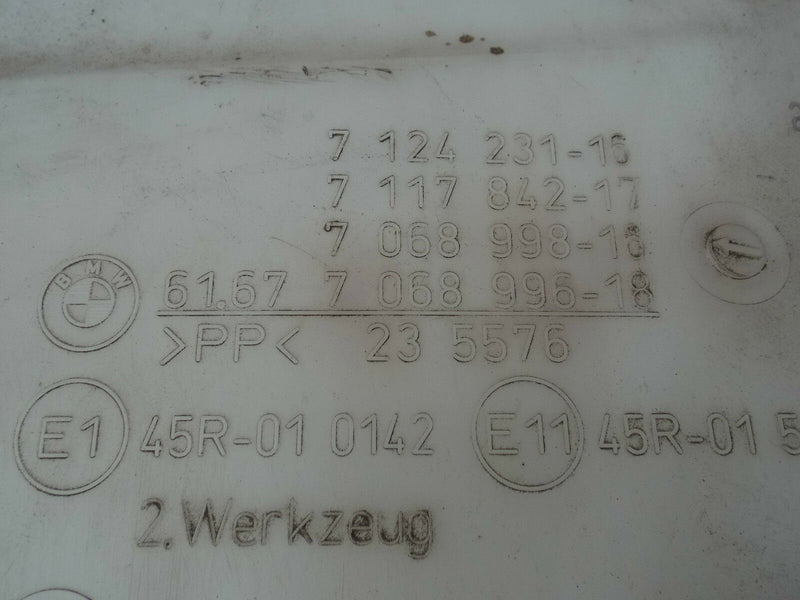 BMW 1 3 SERIES E87 E81 E90 Windscreen washer bottle tank