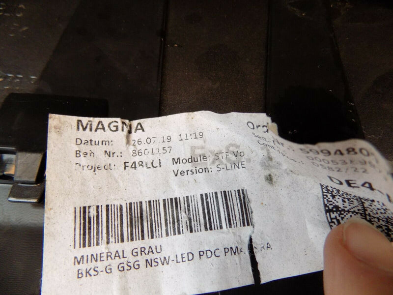 BMW X1 F48 LCI 2019-ON FACELIFT FRONT BUMPER GRILLE 6 PDC GENUINE 7954205