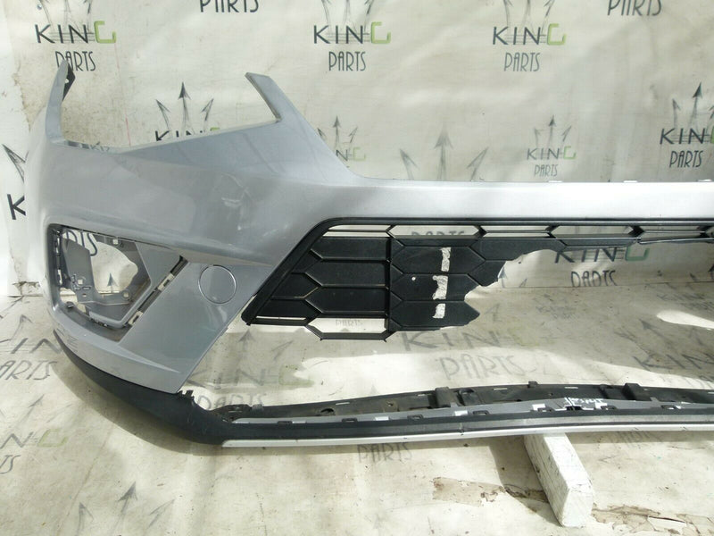 SEAT ARONA FR SPORT 2017-2022 SILVER FRONT BUMPER GENUINE 5F9807221B