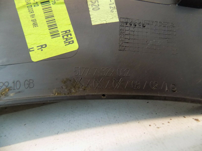 MINI COOPER F55 2014-19 COOPER S DOOR RIGHT REAR WHEEL ARCH TRIM COVER