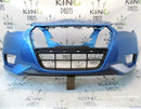 NISSAN MICRA K14 MK5 2017 - ON BLUE FRONT BUMPER GENUINE 62022-5FA0H