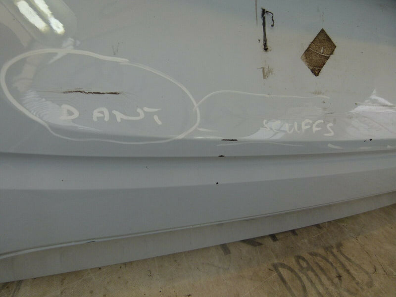 VW UP 2012-2016 WHITE REAR BUMPER GENUINE 1S6807421