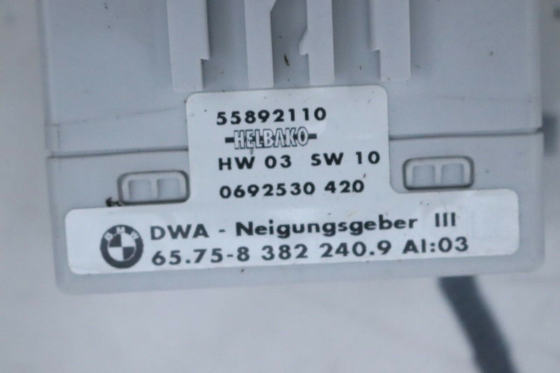 BMW X5 E53 2000-2006 ALARM INCLINATION INDICATOR SENSOR MODULE 8382240 *3