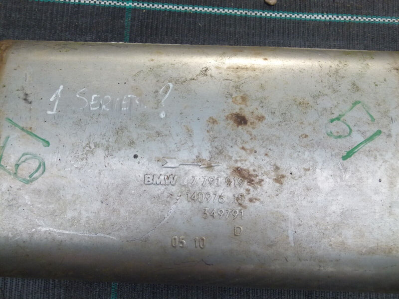 BMW E81 E87 116D 118D PIPE & EXHAUST MUFFLER *DELIVERY- CUT TO ORDER 7791919