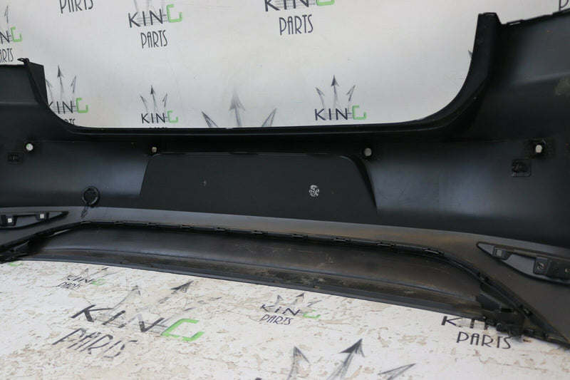 VW GOLF VII MK7 2013-2016 BLACK REAR BUMPER GENUINE PDC HOLES 5G6807421