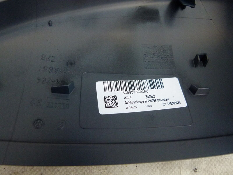 VOLKSWAGEN PASSAT JETTA SCIROCCO RIGHT MIRROR COVER GENUINE 3C8857538