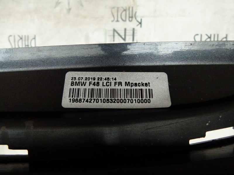 BMW X1 F48 M-SPORT FACELIFT 2020-ON FRONT BUMPER GENUINE 6x PDC 8075875