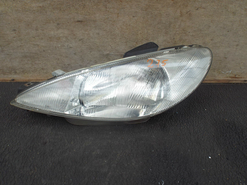 Peugeot 206 Genuine Headlamp Headlight Left Passenger Side N/S (275)