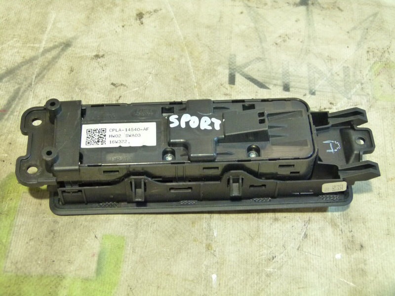 RANGE ROVER SPORT 13-17 DRIVER DOOR WINDOW MIRROR SWITCH PANEL CPLA14540AF
