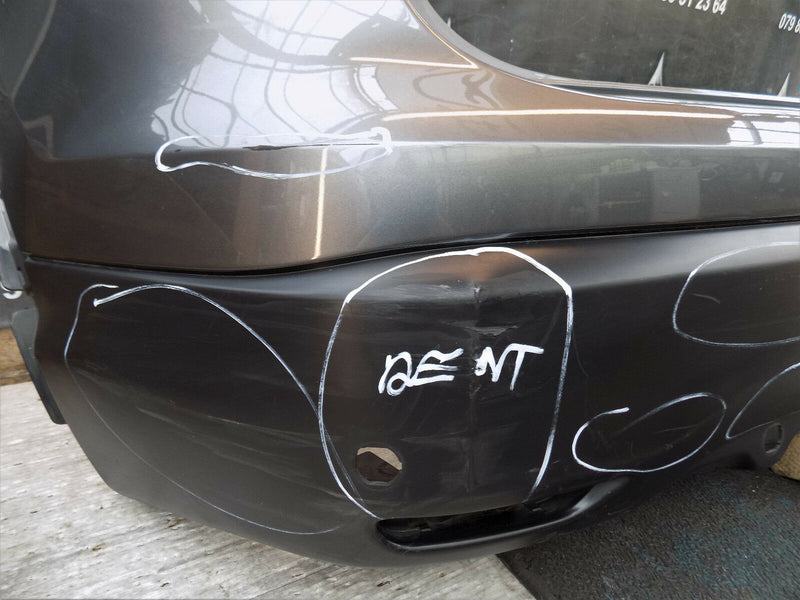 NISSAN QASHQAI 2014 2015 2016 GREY REAR BUMPER GENUINE 85022-4EA0H (A2417)