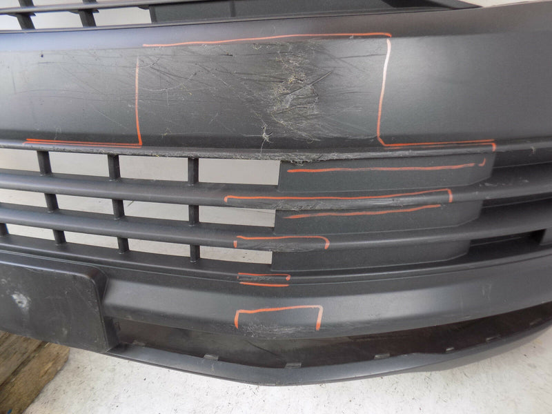 VW TRANSPORTER T6 7E0 2015 2016 2017 GREY FRONT BUMPER GENUINE 7E0807221