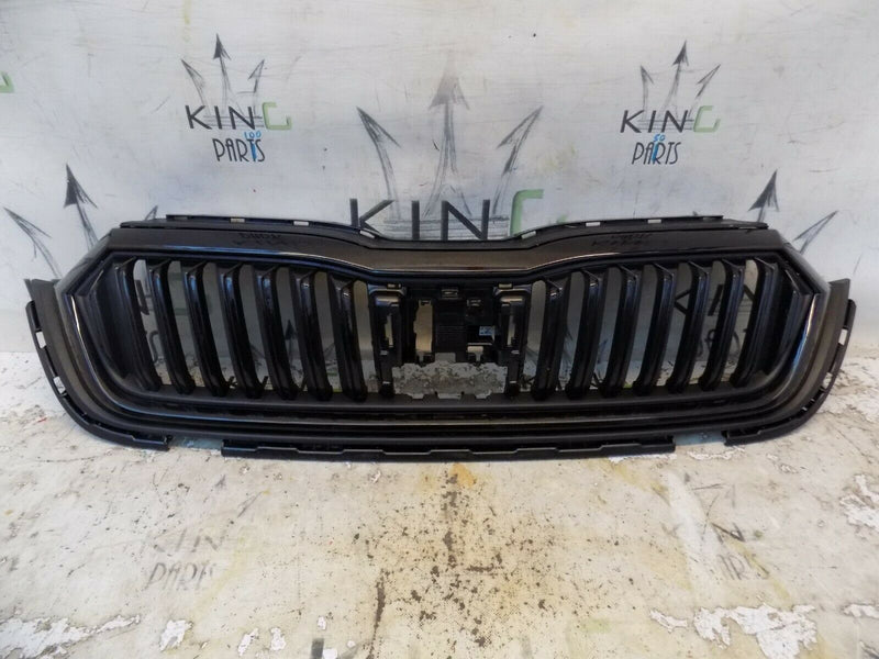 SKODA OCTAVIA VRS 4 MK4 2020-ON FRONT BUMPER GRILL WITH SURROUND TRIM OEM PART