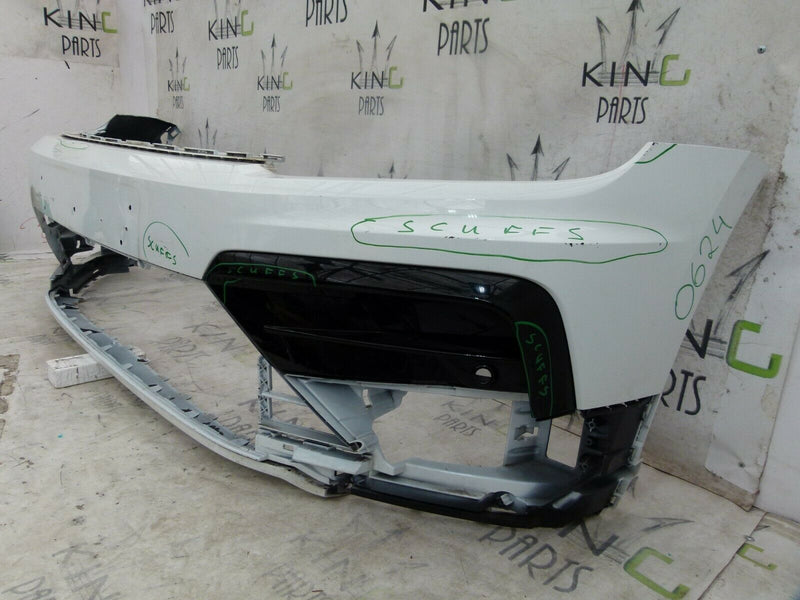 VW TIGUAN R-LINE 2016-2019 GENUINE FRONT BUMPER IN WHITE 5NA807221B