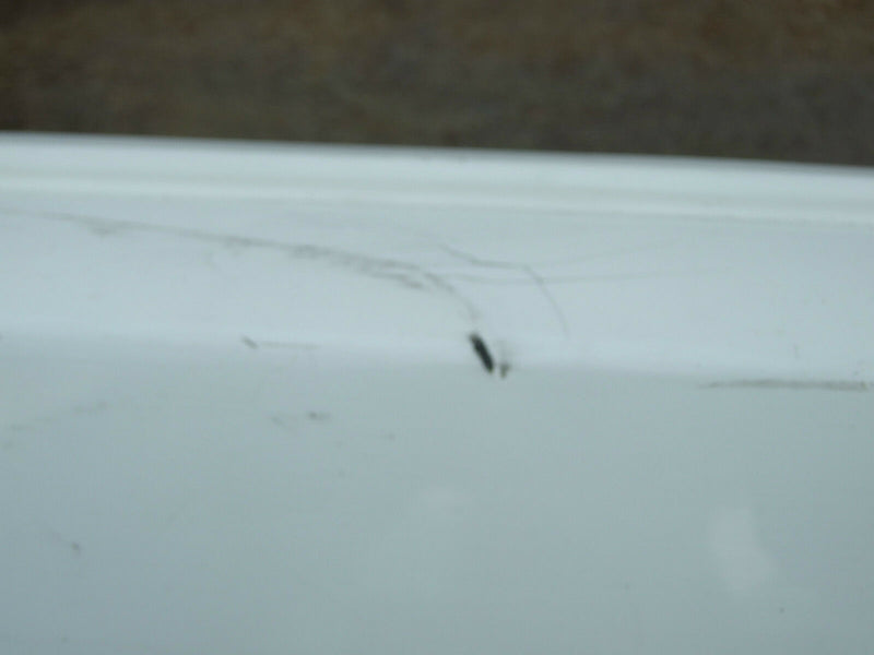 FIAT 500 REAR BUMPER WHITE GENUINE (5257)