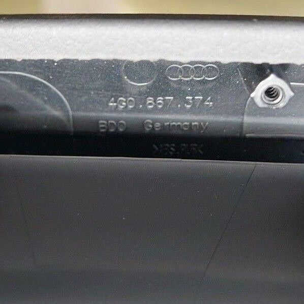 AUDI A6 (C7/4G) 2012-ON REAR RIGHT DOOR ARMREST HANDLE BLACK 4G0867374