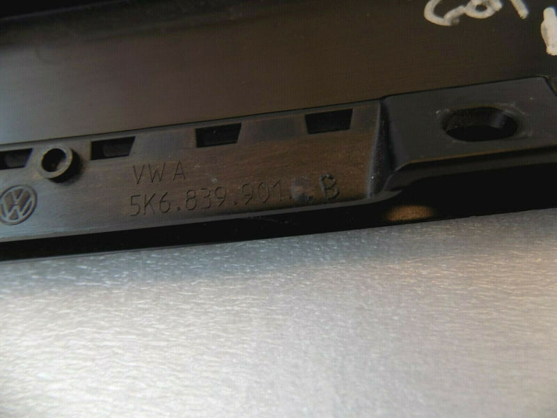 VW GOLF MK6 2009-2013 EXTERIOR B PILLAR TRIM COVER PANEL LEFT 5K6839901B /S54-11
