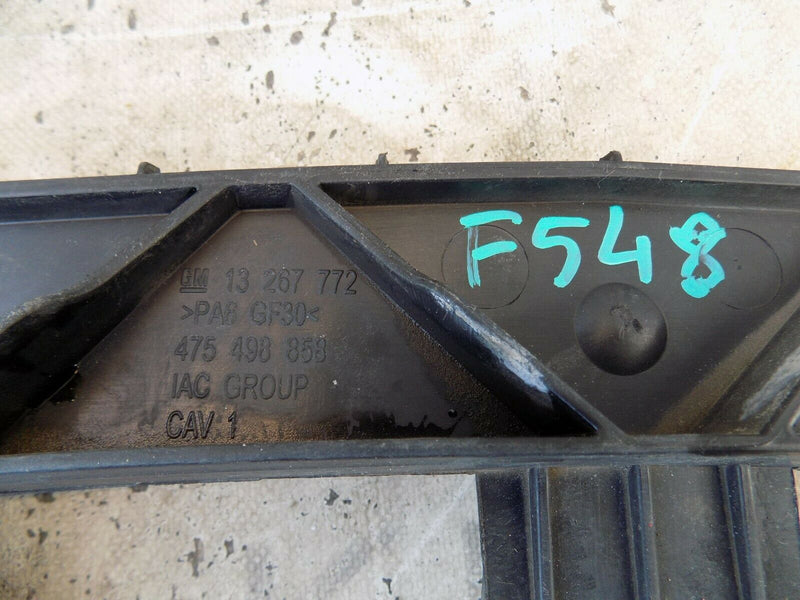 VAUXHALL MERIVA B  BUMPER FRONT REINFORCEMENT LOWER PN:13267772