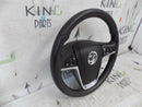 VAUXHALL INSIGNIA 2008-2017 STEERING WHEEL BLACK LEATHER