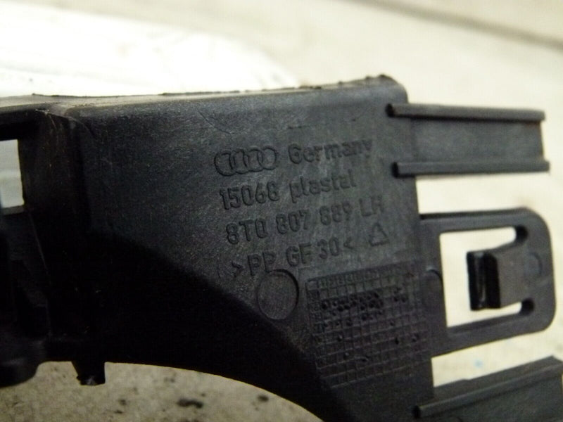 AUDI A5 8T 2008-11 REAR LEFT SIDE BUMPER BRACKET GENUINE 8T0807889