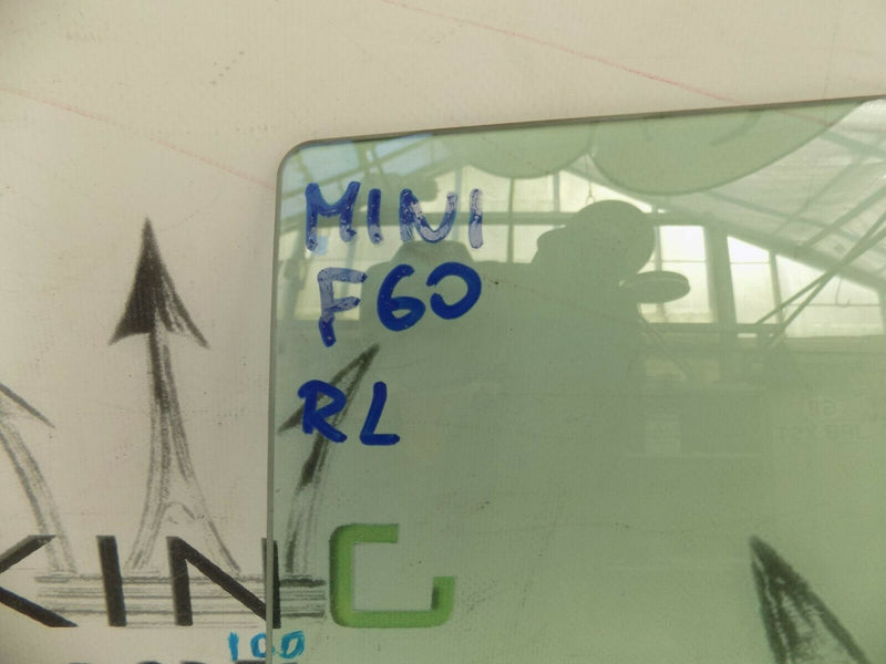 MINI COUNTRYMAN F60 2017-ON REAR LEFT DOOR WINDOW GLASS