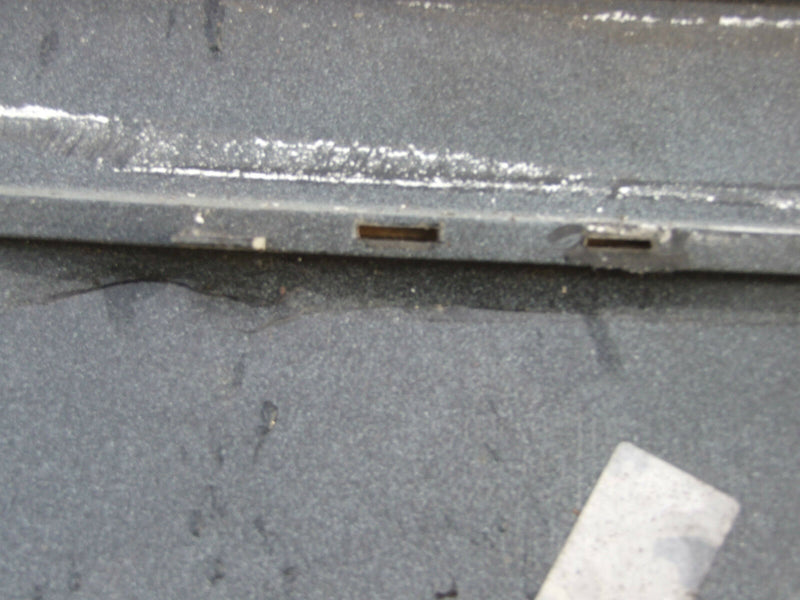 FIAT 500 REAR BUMPER WHITE GENUINE (5257)