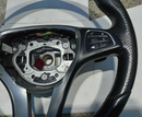 MERCEDES W205 C CLASS 2014-2018 MULTIFUNCTION PADDLE SHIFT STEERING WHEEL #