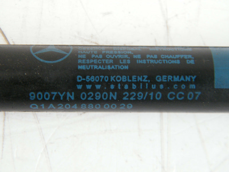 MERCEDES W212 10-15 STRUT BOOTLID SUPPORT LIFT GAS PRESSURE SPRING A2048800029