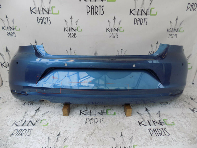 VW POLO V MK6 (6C) FACELIFT 2014-2017 REAR BUMPER GENUINE PDC 6C6807421A