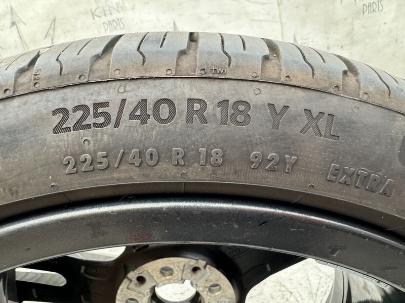 BMW 1 F40 M-SPORT ALLOY WHEEL RIM 18' 8Jx18H2 IS57, TYRE 225x40 R18 8092352 1673